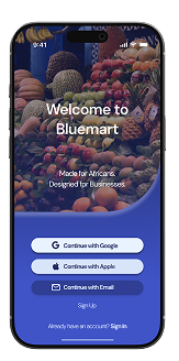 BlueMart — Welcome